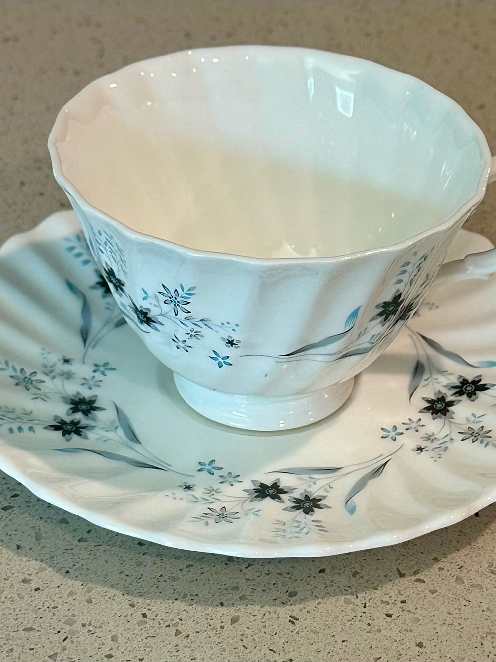 Royal Doulton Millefleur Green Backstamp Bone China